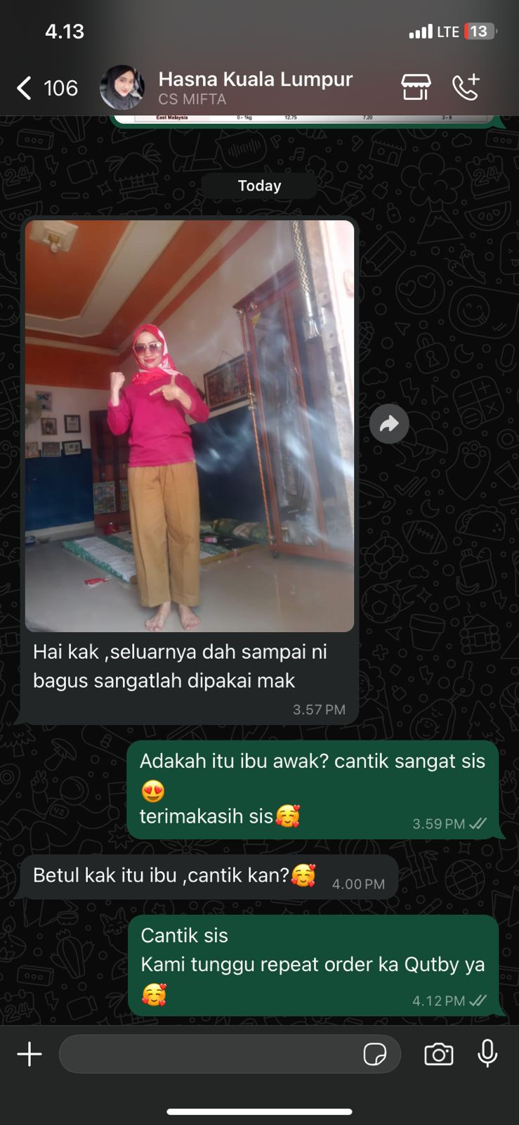Pemakaian Real